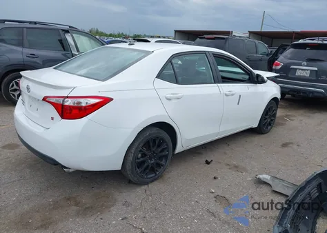 2016 Toyota Corolla S W/Special Edition Pkg из США, поврежденный, VIN 2T1BURHE4GC546169